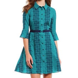 Draper James Floral Honeycomb ShirtDress 👗